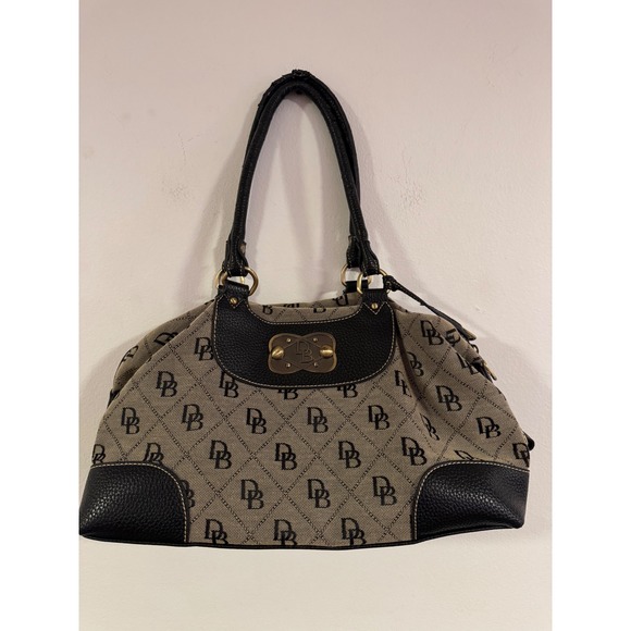 Dooney & Bourke DB‎ Monogram Satchel - Picture 1 of 11